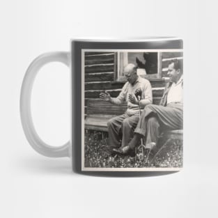 Future Presidents Dwight D. Eisenhower and Richard Nixon Mug